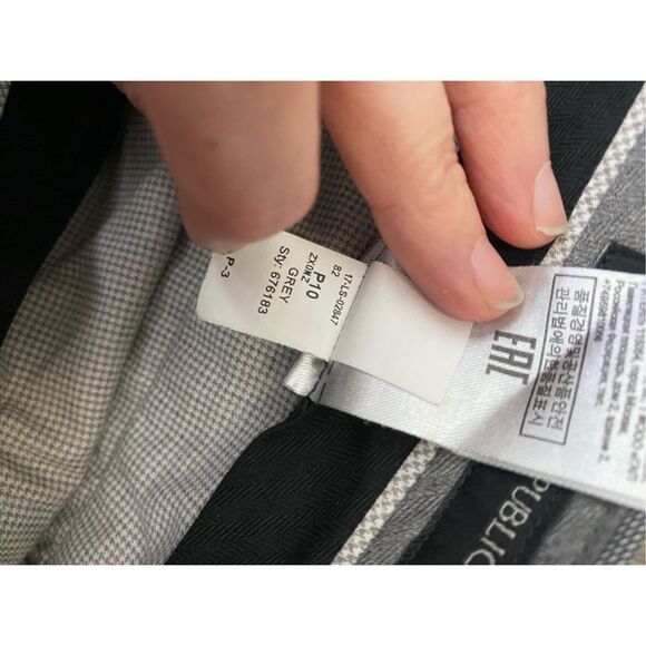 Banana Republic Slim Fit Gray Dot Chino Pants, Men's Size 33 x 30 - Picture 9 of 9